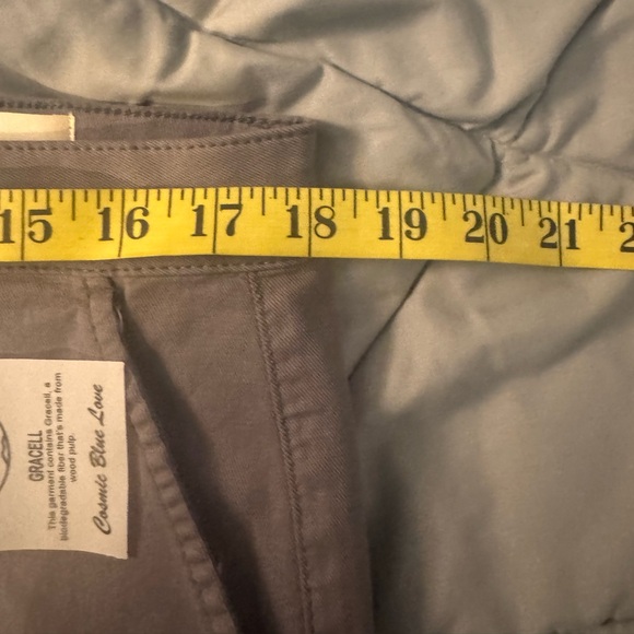 Stitch Fix Cosmic Blue Love Stylish Women's Gray Cargo Pants NWT size 30 - Picture 5 of 11